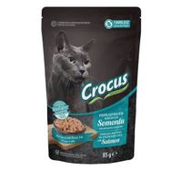 Crocus Tahılsız Kısırlaştırılmış Somonlu 6×85 gr Kedi Yaş Mama