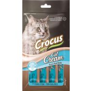 Crocus Ton Balıklı Krema 4x15 gr Kedi Ödülü