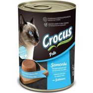 Crocus Yetişkin Kedi Somonlu Pate 400 gr Yaş Mama