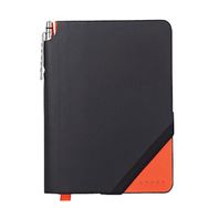 Cross Jotzone AC273-1S Small Siyah Turuncu Çizgili Defter