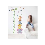 Crystal Kids Ağaç Ev Sevimli Hayvanlar Boy Ölçer Bebek Ve Çocuk Odası Duvar Stickerı