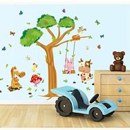 Crystal Kids Çiftlik Hayvanları Çocuk Odası Pvc Duvar Stickerı