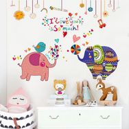 Crystal Kids Dekoratif Renkli Filler Çocuk Ve Bebek Odası Pvc Duvar Stickerı