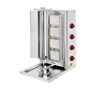 CSA İnox Csa Karacasan Doğalgazlı 4 Radyanlı Döner Ocağı Makinesi