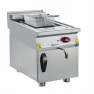 CSA İnox Karacasan Endüstriyel 900 Seri 40 cm Dolaplı LPG Tüplü Fritöz