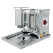 CSA İnox Karacasan Endüstriyel Lpg Tüplü 1 Radyanlı Döner Ocağı Makinesi