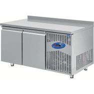 CSA Karacasan Endüstriyel 281 lt 304 Çelik Kaliteli 120 cm Iki Kapılı 700'lük Tezgah Tipi Buzdolabı
