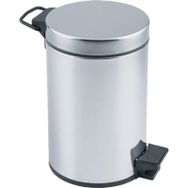 CSK 12 L Krom 430 Paslanmaz Pedallı Çöp Kovası