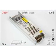CT 2577 21 Amper Slim Kasa Fansız Şerit Led Trafosu 250W Cata