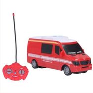 Ctoy 1:32 Kumandalı Işıklı Kırmızı İtfaiye Minübüsü
