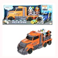 Ctoy Mega Yaratıcı Turuncu Robot Taşıma Kamyonu