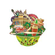 Cubic Fun 3D 64 Parça Las Vegas Şehir Kompozisyonu Puzzle