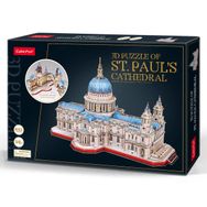 Cubic Fun Aziz Paul Katedrali 3d Büyük Boy ve İç Görünüm Puzzle