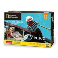 Cubic Fun National Geographic San Marco Meydanı 3d 107 Parça Puzzle