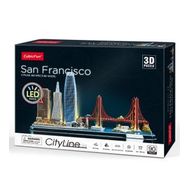 Cubic Fun San Francisco 3d 90 Parça Led Işıklı Puzzle