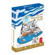 Cubic Fun Santorini Adası 3D 129 Parça Puzzle