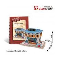 Cubicfun W3111H Türk Seramik Mağazası 25 Parça 3D Puzzle