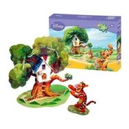 Cubicfun Winnie The Pooh Tigger'in Ağaç Evi 3d Puzzle