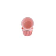 Cupcake Kalıbı Büyük Boy Düz Renk 62*40 Mm - 100 Adet Pembe