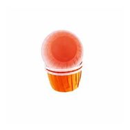 Cupcake Kalıbı Orta Boy Düz Renk 50*39 Mm - 50 Adet Turuncu