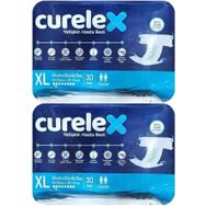Curelex Yetişkin Bel Bantlı Tekstil Yüzey Extra Large 2x30 Adet Hasta Bezi