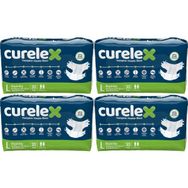 Curelex Yetişkin Bel Bantlı Tekstil Yüzey Large 4x30 Adet Hasta Bezi