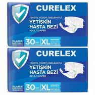 Curelex Yetişkin XL 120-170 cm 60 Adet Hasta Bezi