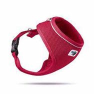 Curli 28-34x22 cm Kırmızı Basic Air-Mesh Köpek Göğüs Tasması