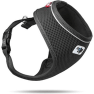 Curli Air-Mesh Black Xs Basic Göğüs Tasması