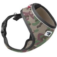 Curli Air Mesh Camo xs Basic Köpek Göğüs Tasması