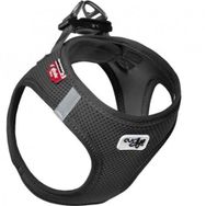Curli Air Mesh Dogfinder 3XS Boy Siyah Köpek Tasması