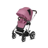 Cybex Talos S Lux Silver-magnolia Pink Konforlu Tek Elle Katlanabilen Çift Yönlü Bebek Arabası - Pembe