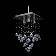 D-Light Kare Kristal 30'luk Avize