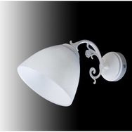 D-Light Zamak Çiçek Beyaz İç Mekan Aplik