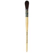 Da Vinci Seri 410 No:6 Mavi Sincap Kılı Oval Altın Varak Fırçası