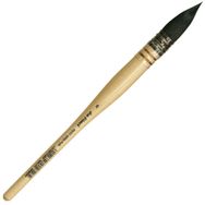 Da Vinci Seri 418 6 Petit Gris Pur Mavi Rus Sincap Kılı Yuvarlak Fransız Sulu Boya Fırçası