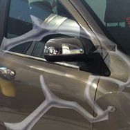 Dacia Lodgy 2013 Üzeri Paslanmaz Çelik Krom 2 Parça Ayna Kapağı