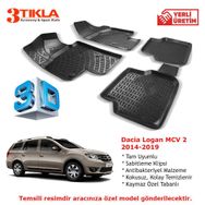 Dacia Logan Mcv 2 2014-2019 Seti 3D Havuzlu Paspas