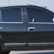 Dacia Sandero 2006-2012 4 Parça Paslanmaz Çelik Cam Çıtası