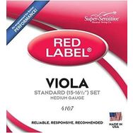 D'addario 4107 Red Label Medıum Vıola 15-16.5 inç Tel Seti