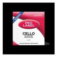 D'addario 6107 Cello Red Label 4/4 Medıum Tensıon Tel Seti