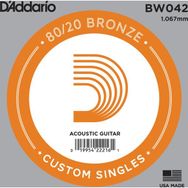 D'addario BW042 Akustik Gitar Tek Teli