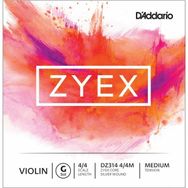 D'addario DZ314 Zyex G Sol 4-4M Tek Keman Teli