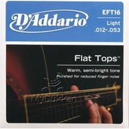 D'addario EFT16 Akustik Gitar Tel Seti