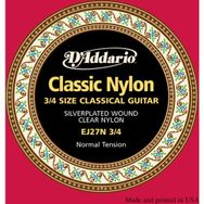 D'addario EJ27N 3-4 Boy Klasik Gitar Teli