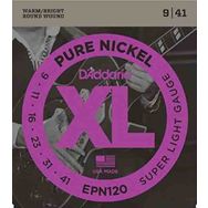 D'addario EPN120 Xl Pure Nickel 9-41 Sup Elektro Gitar Tel Seti