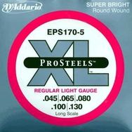 D'addario EPS170-5SL Bass Gitar Tel Seti