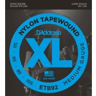 D'addario ETB92 Xl Serisi Nylon Tapewound Bl Bas Gitar Tel Seti