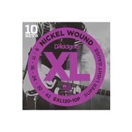 D'addario EXL120-10P Elektro Gitar Tel Seti