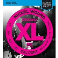 D'addario EXL170BT Bal Xl 45107 Long Bas Tel Set